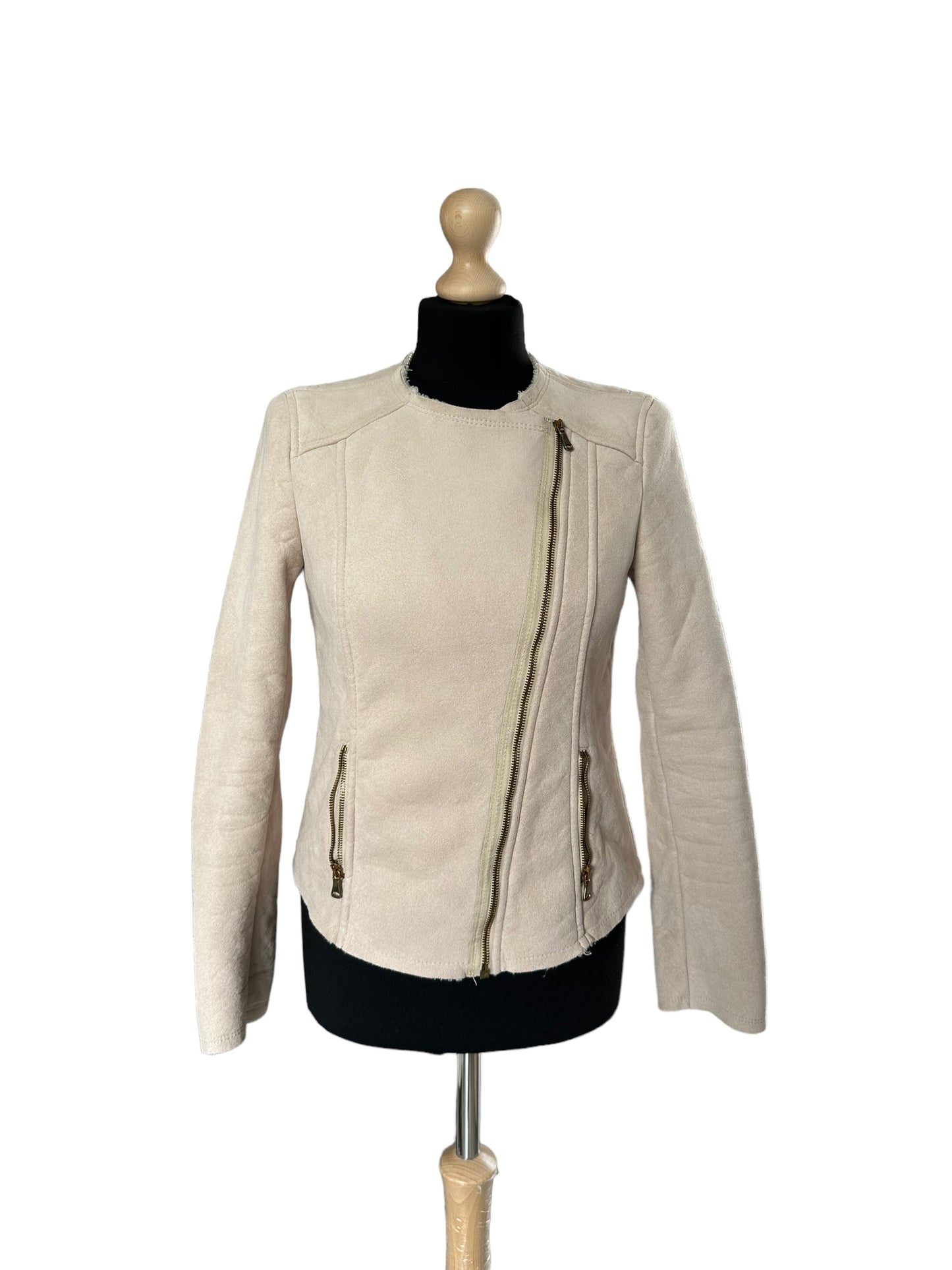 Veste style biker Zara Trafaluc