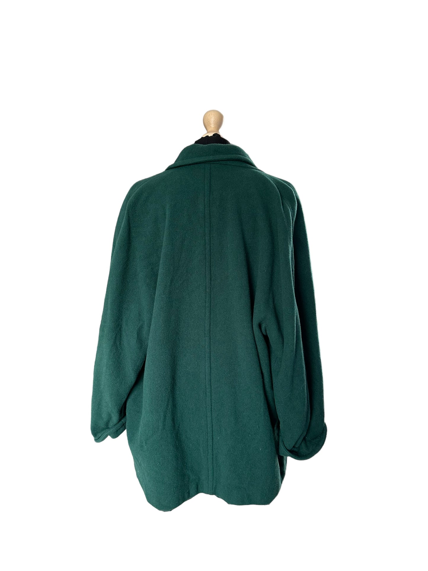 Manteau vert foncé