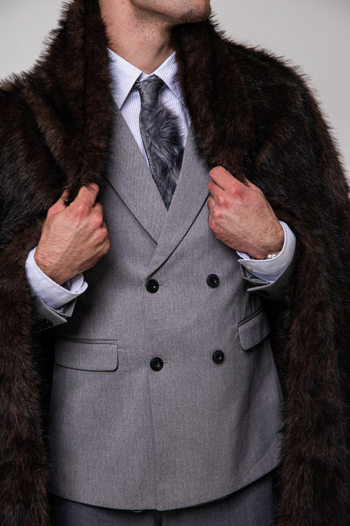 Cravate Signature Brume