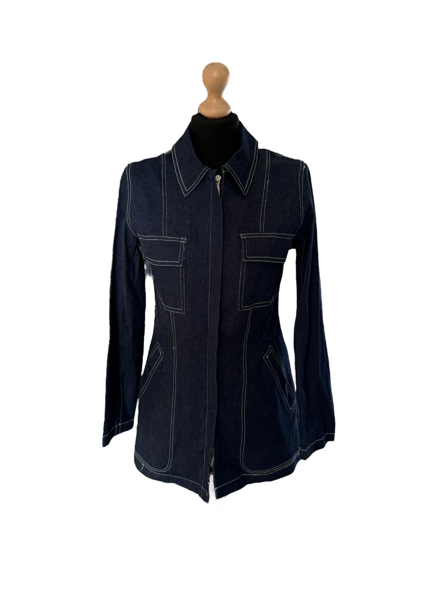 veste effet Combinaison Jeans